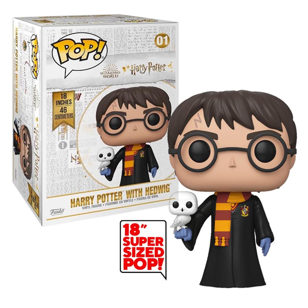 Funko Pop 18-inch Harry Potter With Hedwig Super Sized Pop