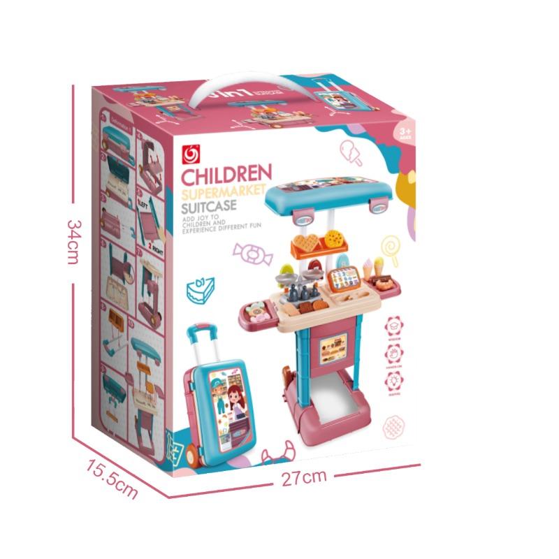 Pretend Supermarket Bag Play Set 3 in 1