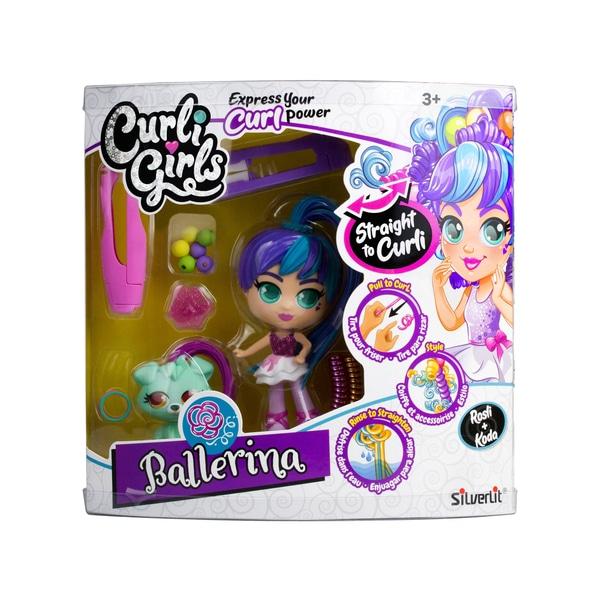 كيرلي جيرلز - دمية جيت ستير أديلي و فيجي ألوان متعددة