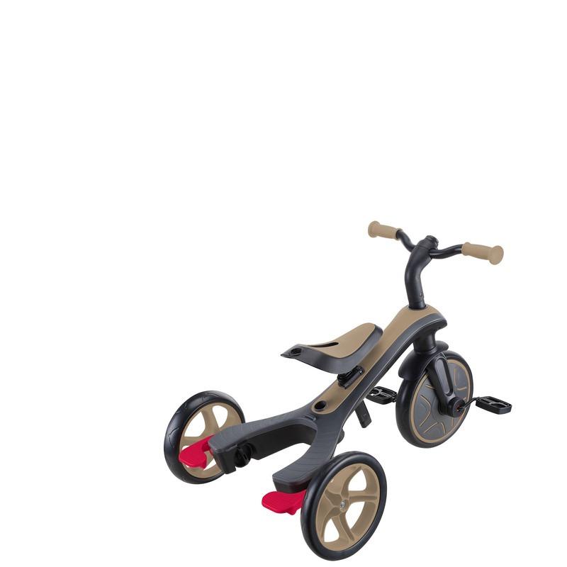 Globber Explorer Trike Multi-Stage 4-in-1 Kids Tricycle Sand