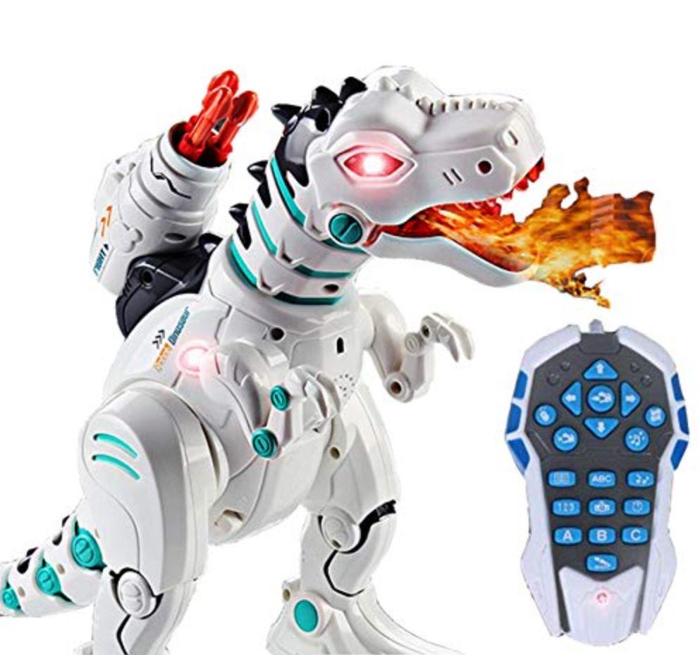 تي ريكس روبوت فاير بريثينج ديناصور بجهاز تحكم عن بعد