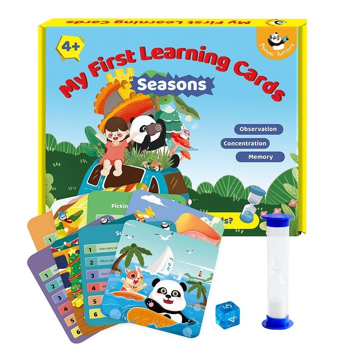 My First Learning Cards Entertainment Competition - Seasons