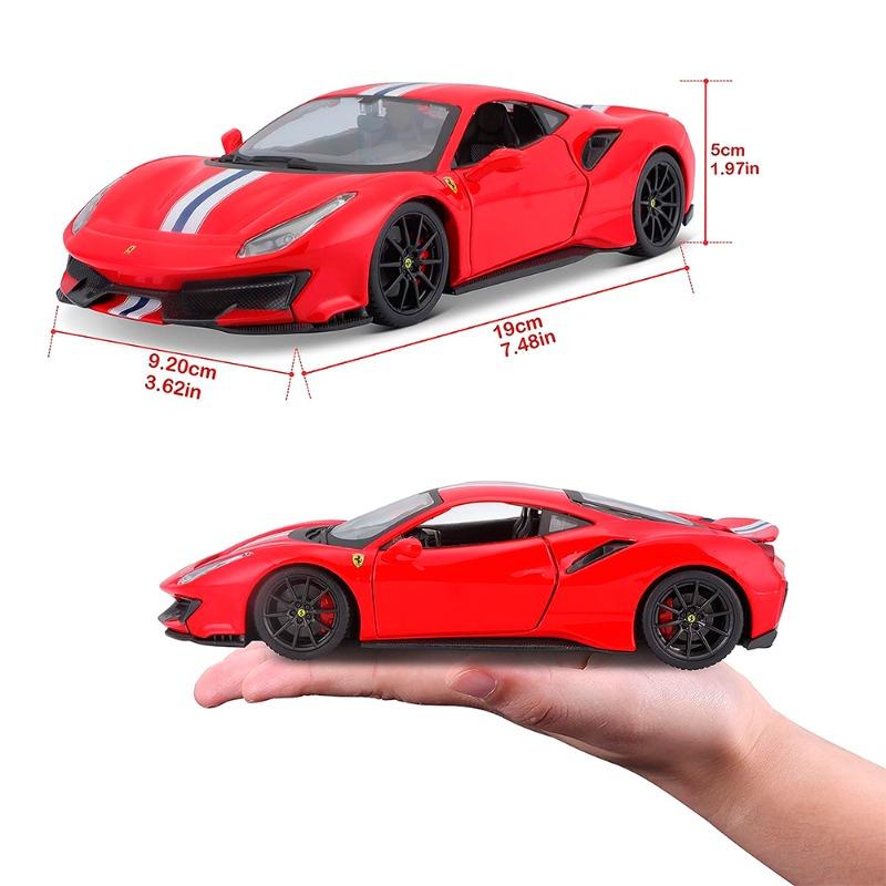 بوراجو - سيارة فيراري آر آند بي بيستا 488 ديكاست لون أحمر