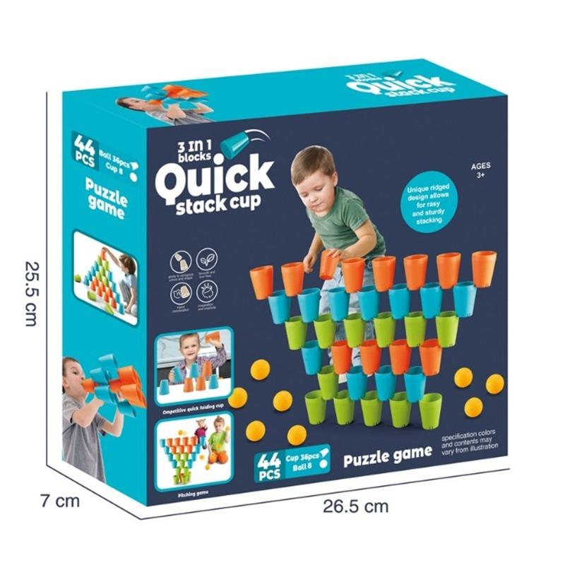 Blocks Quick Stack Cup 3 In 1
