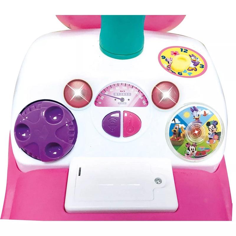 Disney Minnie Mouse Lights N' Sounds Activity Ride-On - Pink