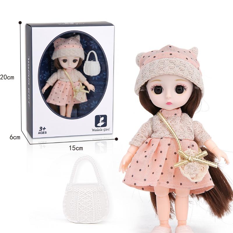 ولالا جيرل - دمية بشعر أسود