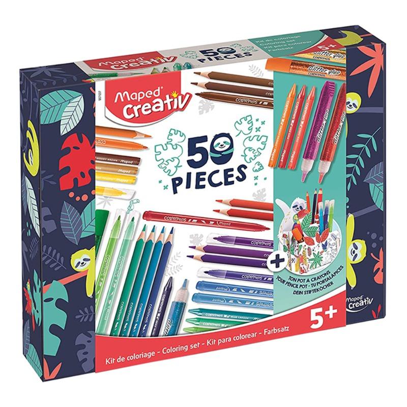 مابيد - مجموعة التلوين كولور بيبس - 50 قطعة
