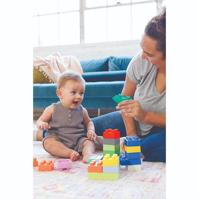 Infantino Super Soft 1St Building Blocks