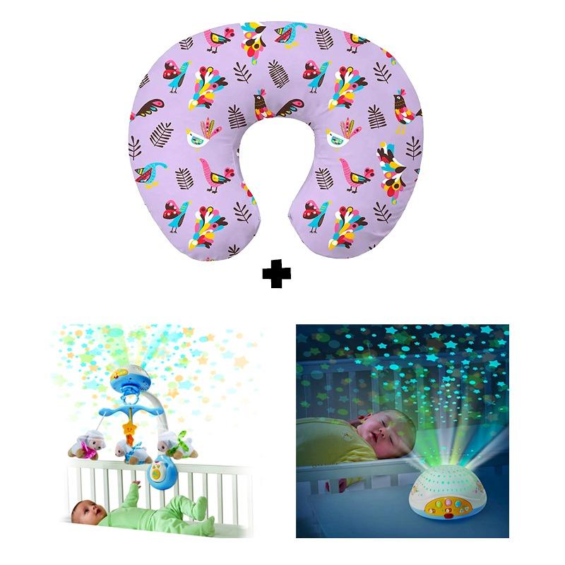 Rabitat Breastfeeding Pillow + Vtech Lullaby Mobile