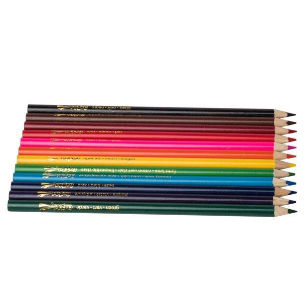Cra-Z-Art Coloured Pencils Peggable - 12 Color