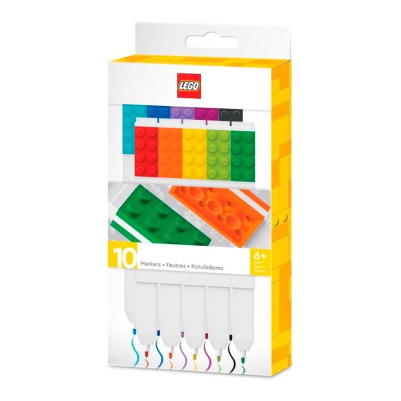 Lego Marker Set For Kids 10 Pack