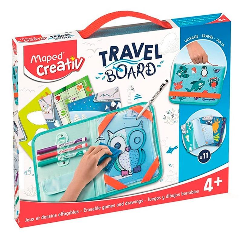 Maped Creativ Travel Board - Drawings Animals