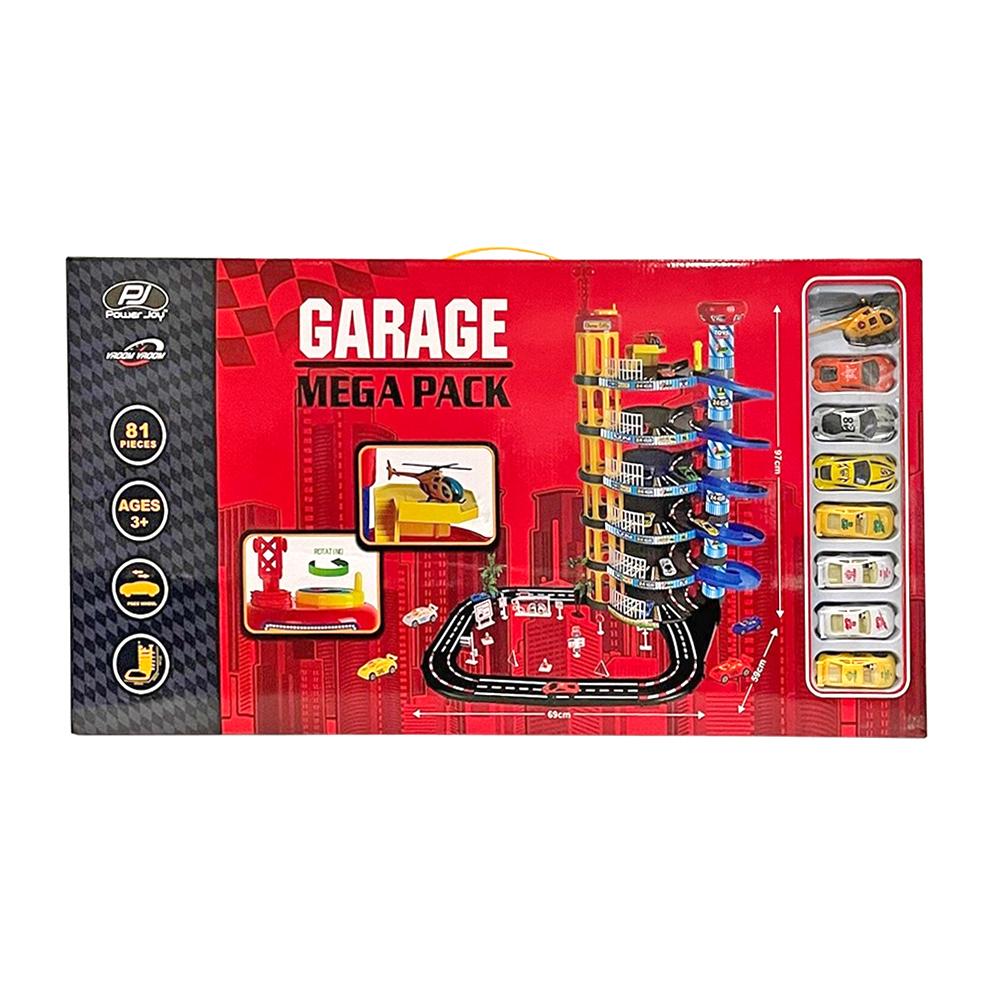 باور جوي - مجموعة ألعاب كراج - 81 قطعة