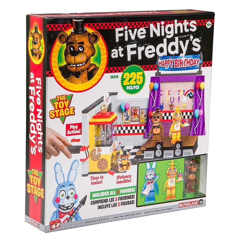 McFarlane Five Nights At Freddys Large Set The Toy Stage