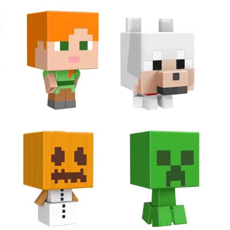 ماينكرافت - مجسمات موب هيد الصغيرة متعددة الأشكال