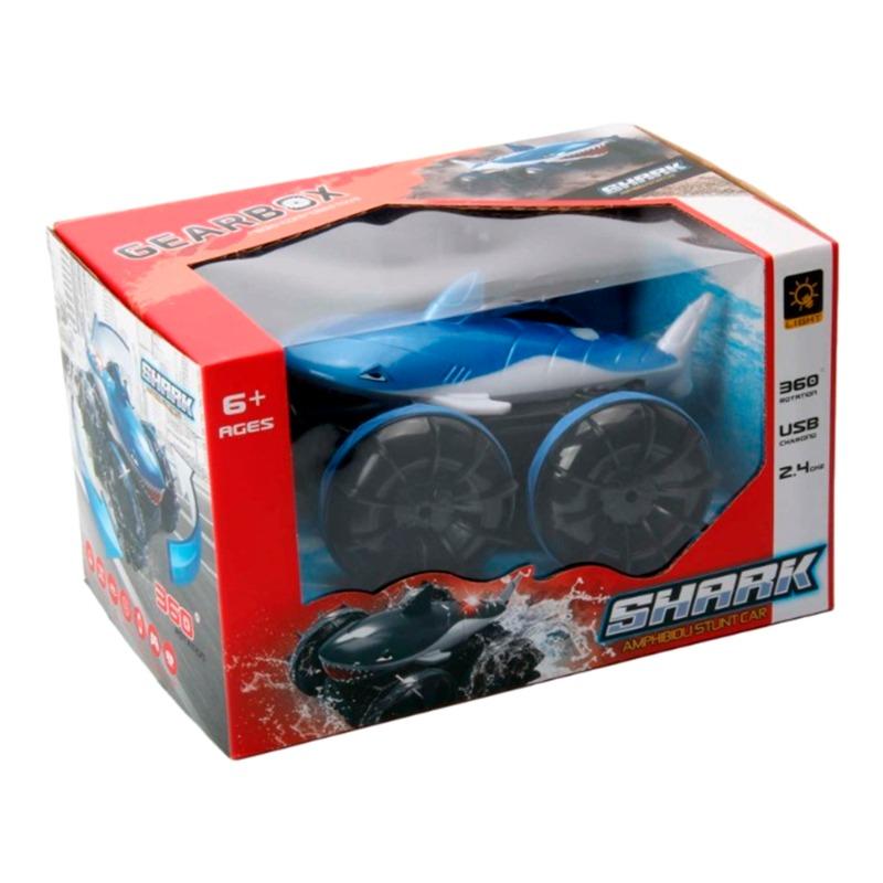 Gearbox Shark Amphibious Stunt Car Radio Controlled Toy