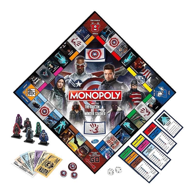 مونوبولي - لعبة مونوبولي مارفل ستوديوز ذا فالكون آند ذا وينتر سولدجر