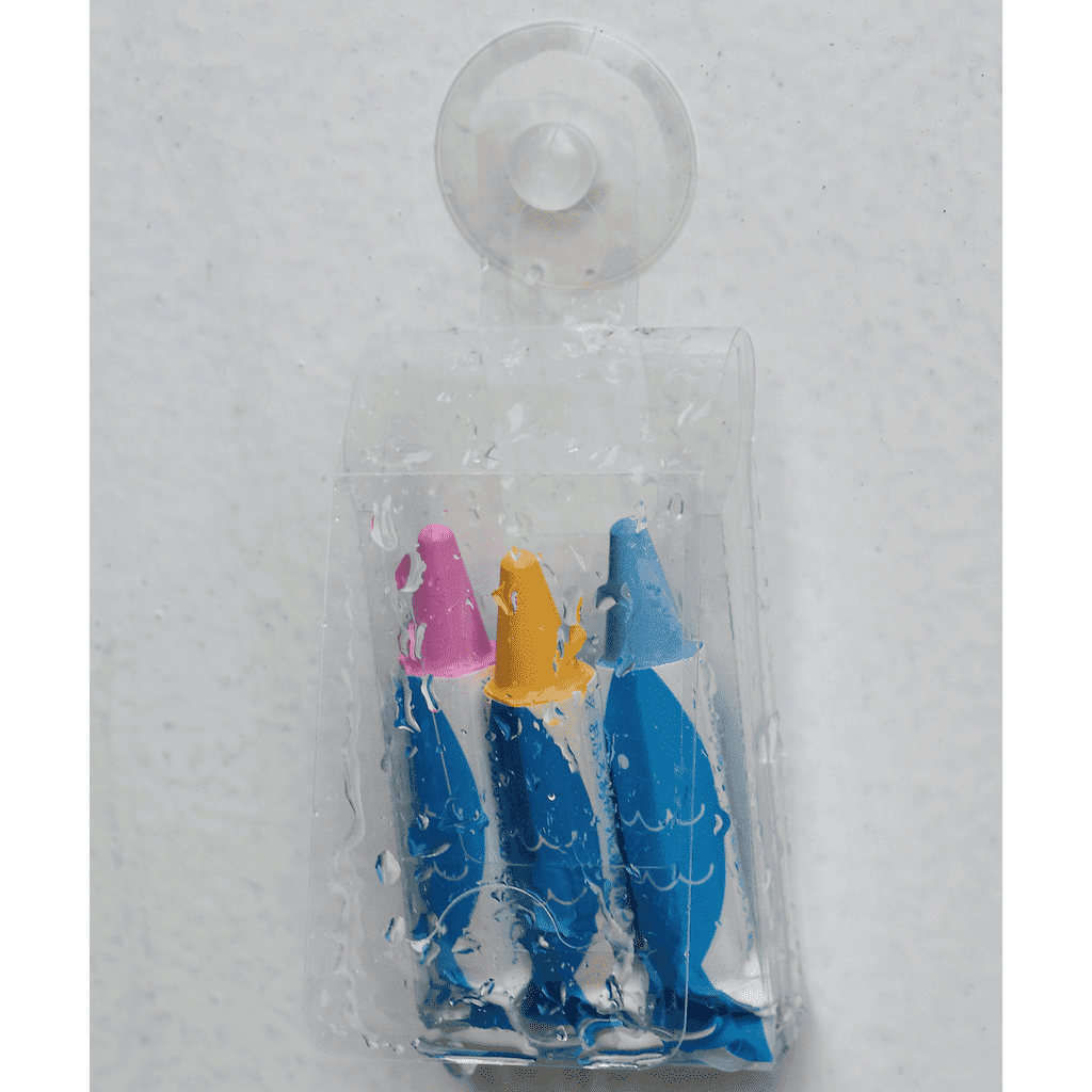 كيتباس - مجموعة انشطة التلوين للاستحمام مع اسفنجة لو أصفر