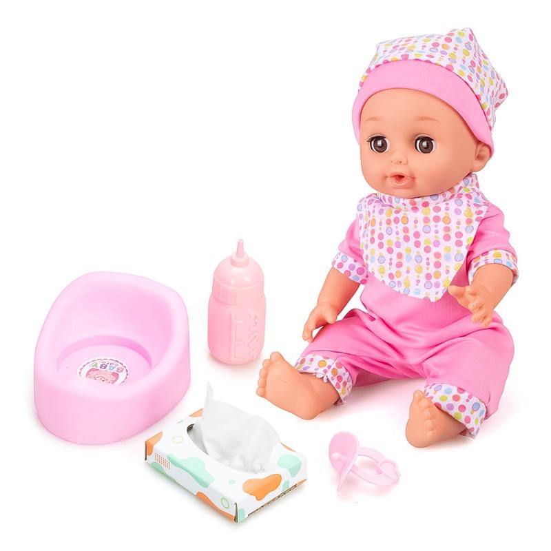 فيدورا - دمية الطفل الموسيقية مع ملحقات الدمية