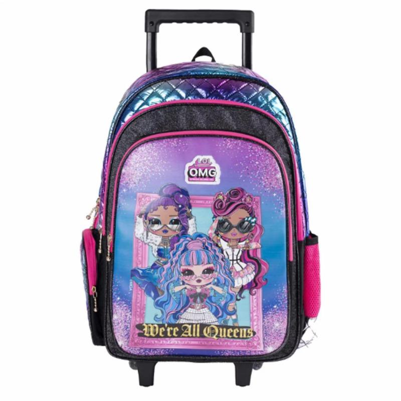 او .إم. جي - حقيبة ظهر بعجلات إل أوه إل سربرايز كوينز مقاس 16 بوصة