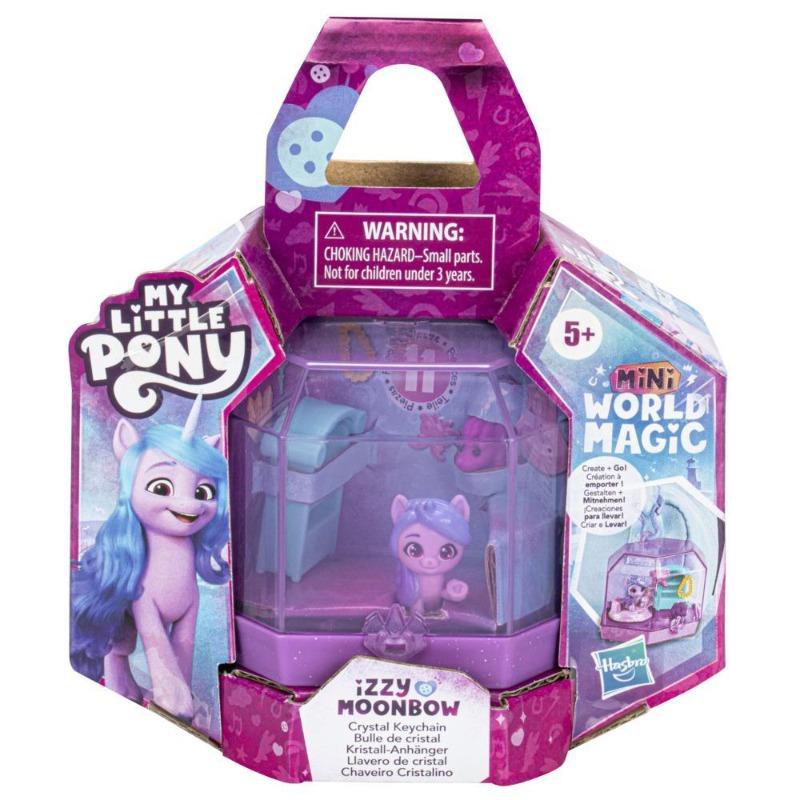 My Little Pony Mini World Magic Crystal Keychain - Izzy Moonbow