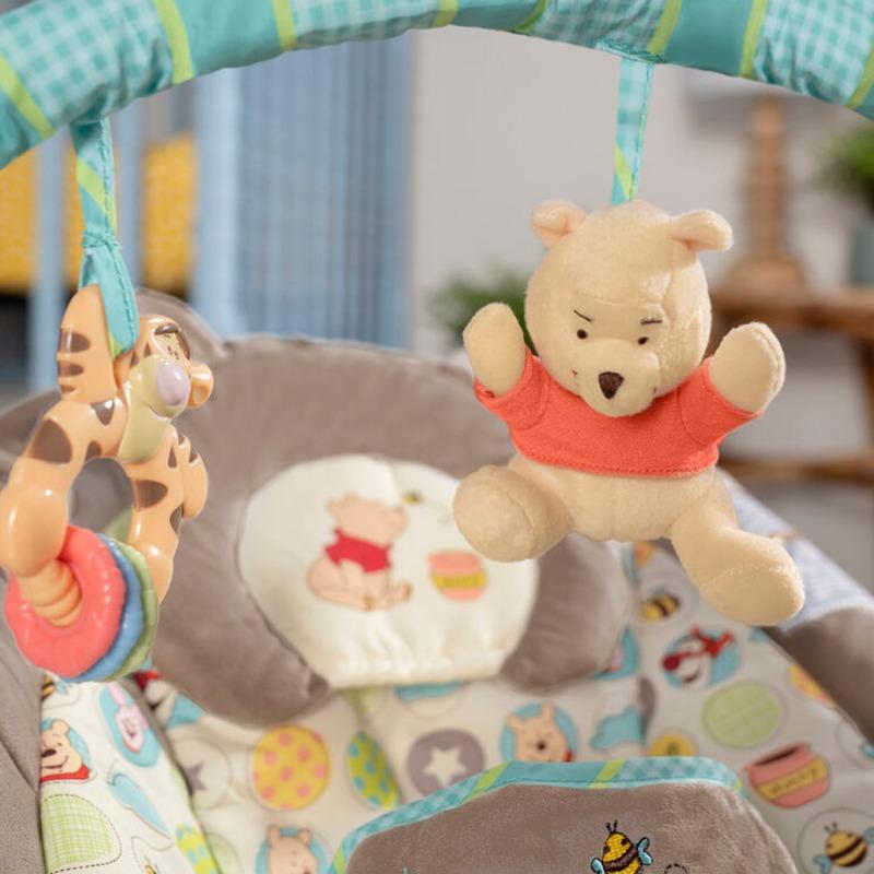 Bright Starts Disney Winnie the Pooh Dots & Honey Baby Bouncer
