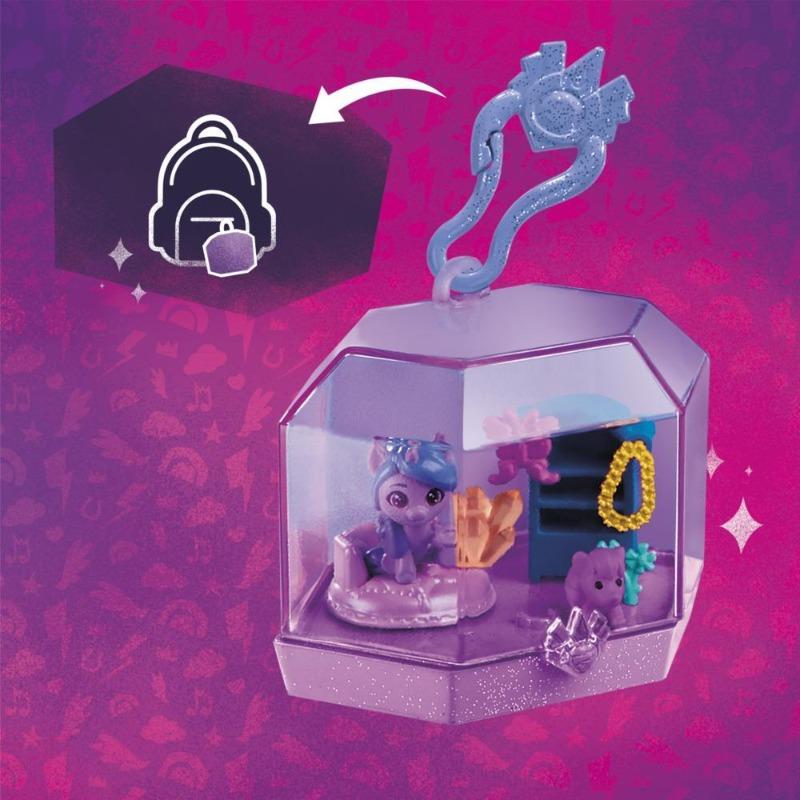 My Little Pony Mini World Magic Crystal Keychain - Izzy Moonbow
