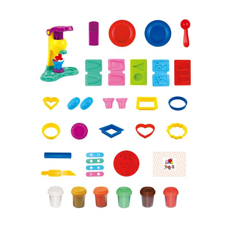 كليمو - مجموعة لعب الصلصال الملونة للصنع