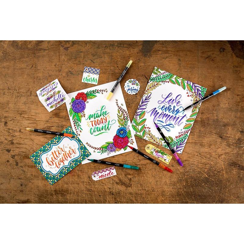 Crayola Signature Crayoligraphy Hand Lettering Activity Set