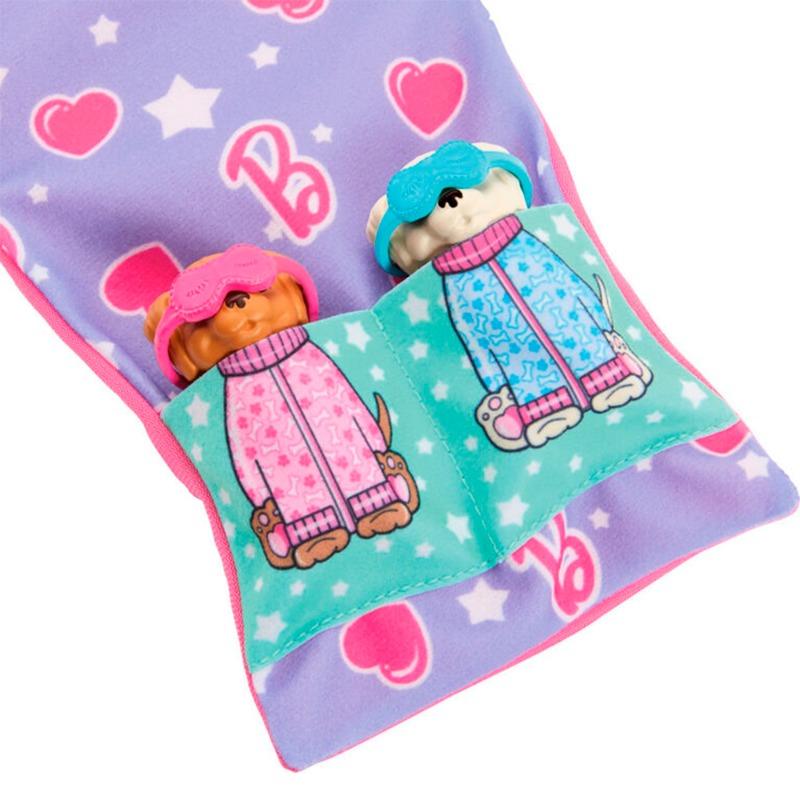 باربي - مجموعة لعب دمية باربي والجرو سلامبر بارتي