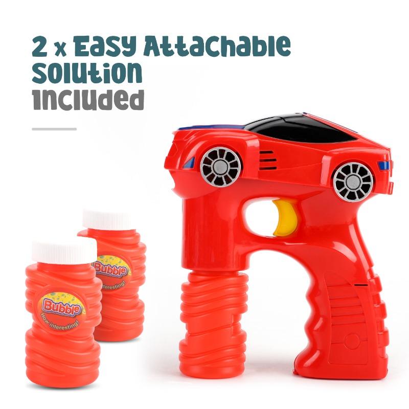 MOON Raptor Bubble Toys - Red