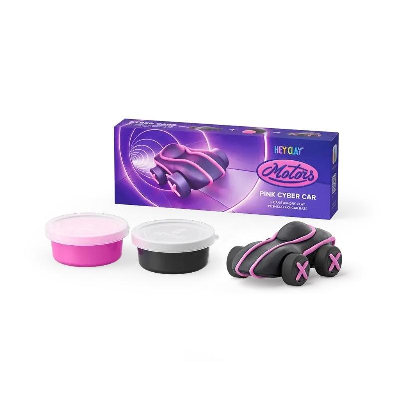 هاي كلاي - سيارة سايبر وردية سلسلة موتورز 2 علب