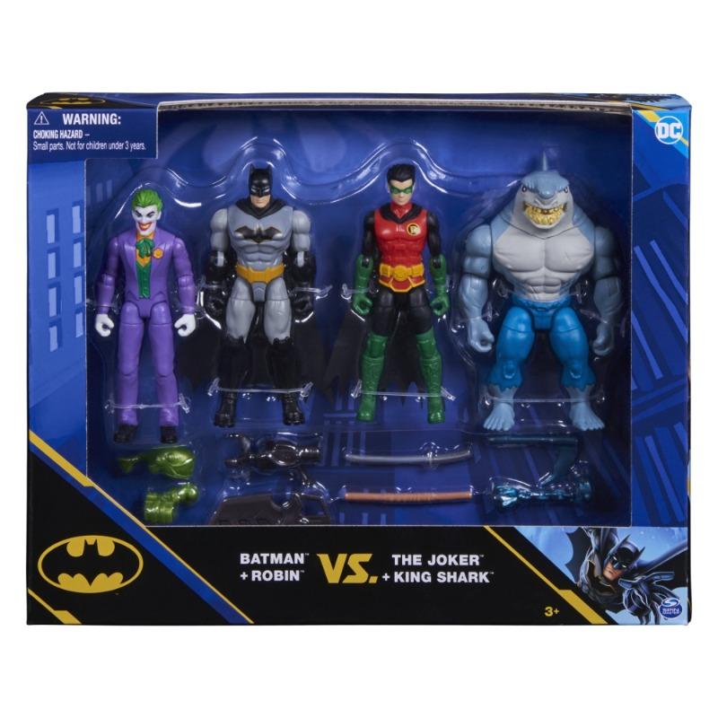 DC Comics Batman 4 inch Action Figure 4 Pack