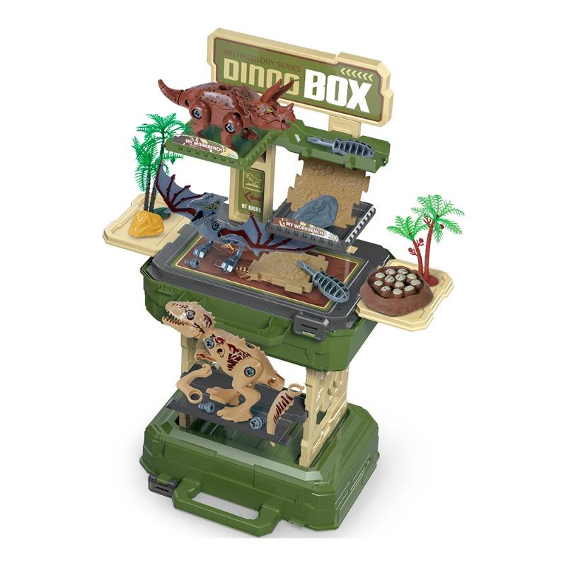 2 in 1 Assembling Dinosaurs Playset