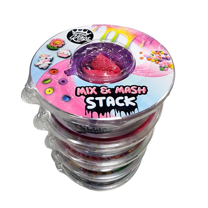 Compound Kings Mix Slime and Mash 5 Stack Donut