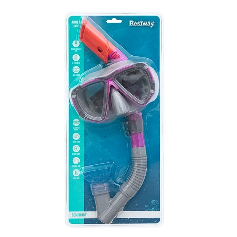 بست واي - مجموعة نظارة وأنبوب السباحة والغوص