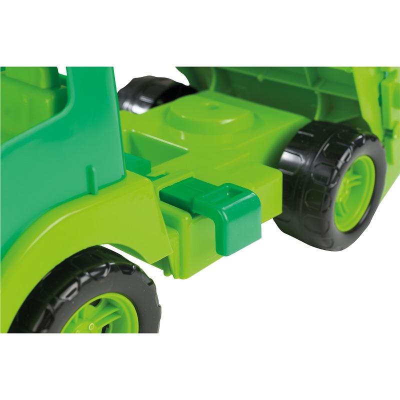 دولو - لعبة شاحنة نفايات للأطفال - اخضر