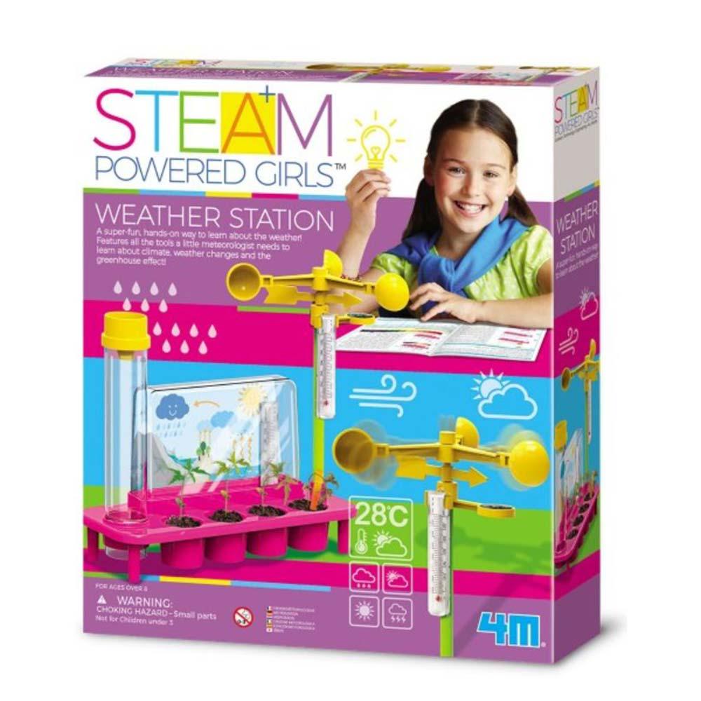 Steam Powered Kids 4M Girl STEAM Weather Station