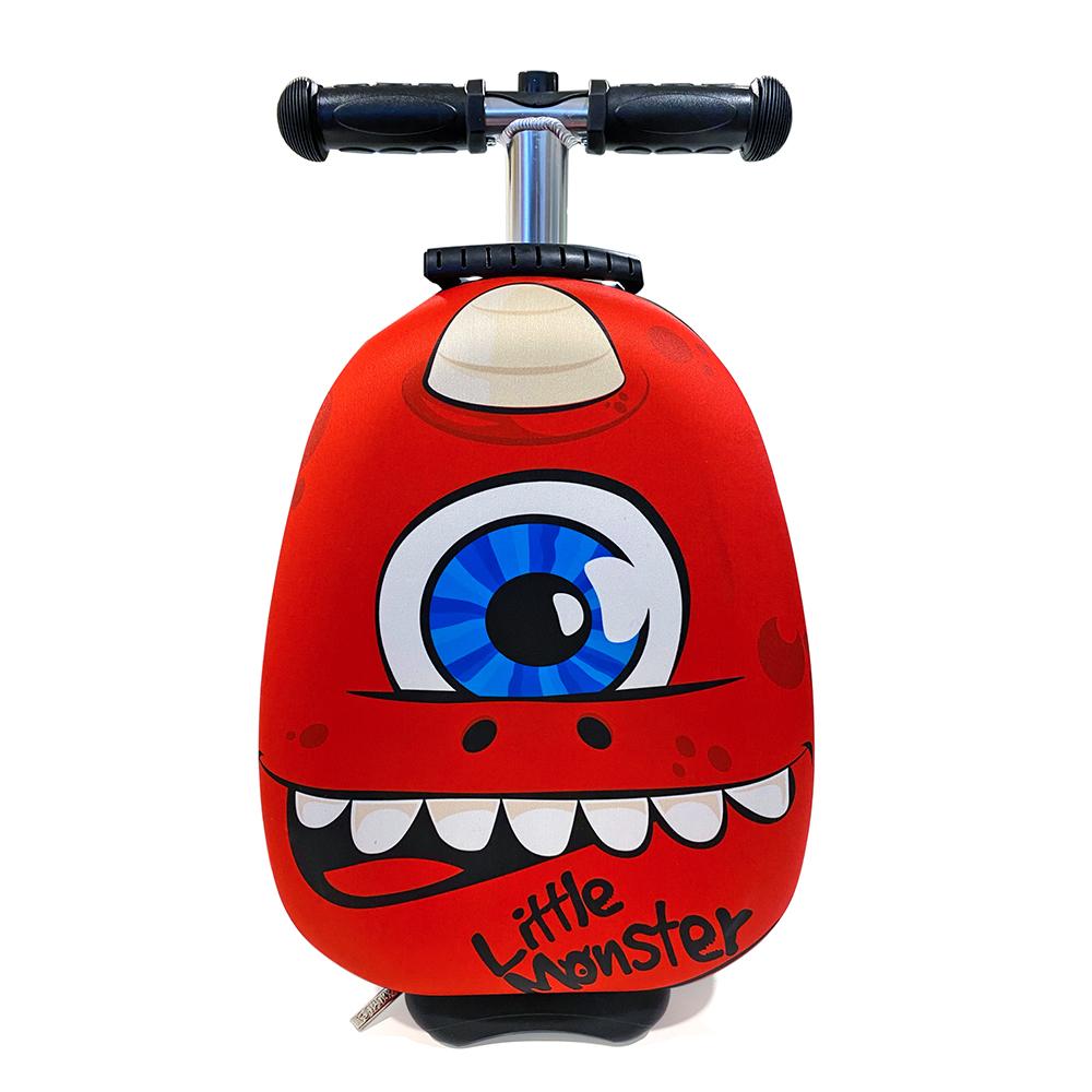 حقيبة ظهر سكوتر بتصميم الوحش الأحمر