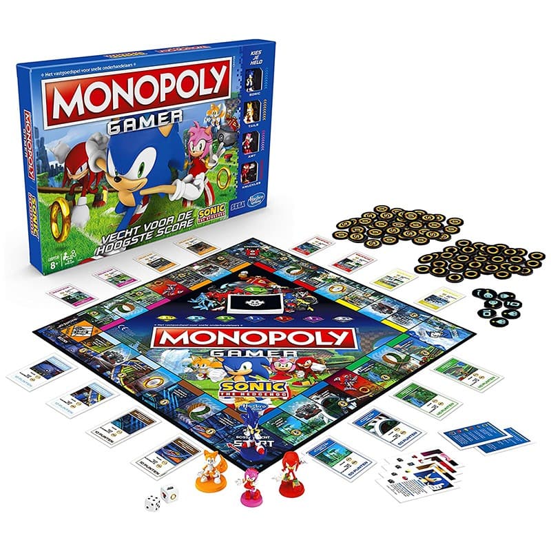 Sonic The Hedgehog Monopoly Gamer Edition Board Game