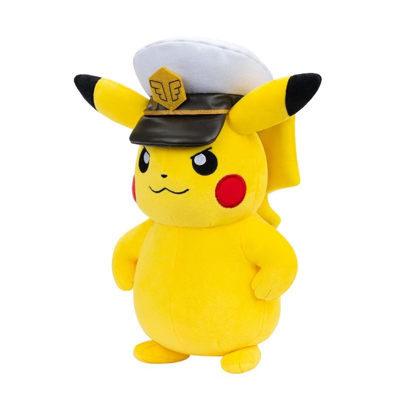 Captain Pikachu 8-Inch Plush