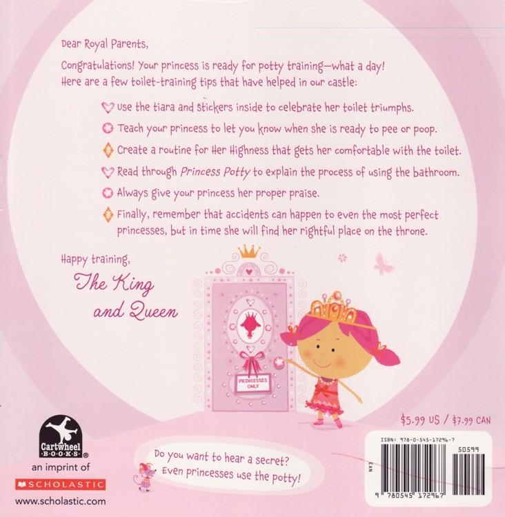 Scholastic Princess Potty Book