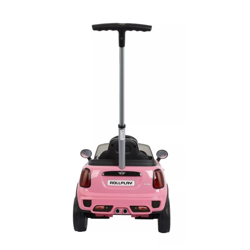 رول بلاي - سيارة ميني كوبر لون وردي