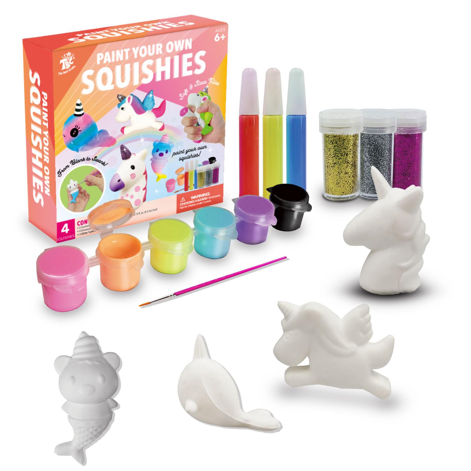 TBC Paint Your Own Squishies Kit