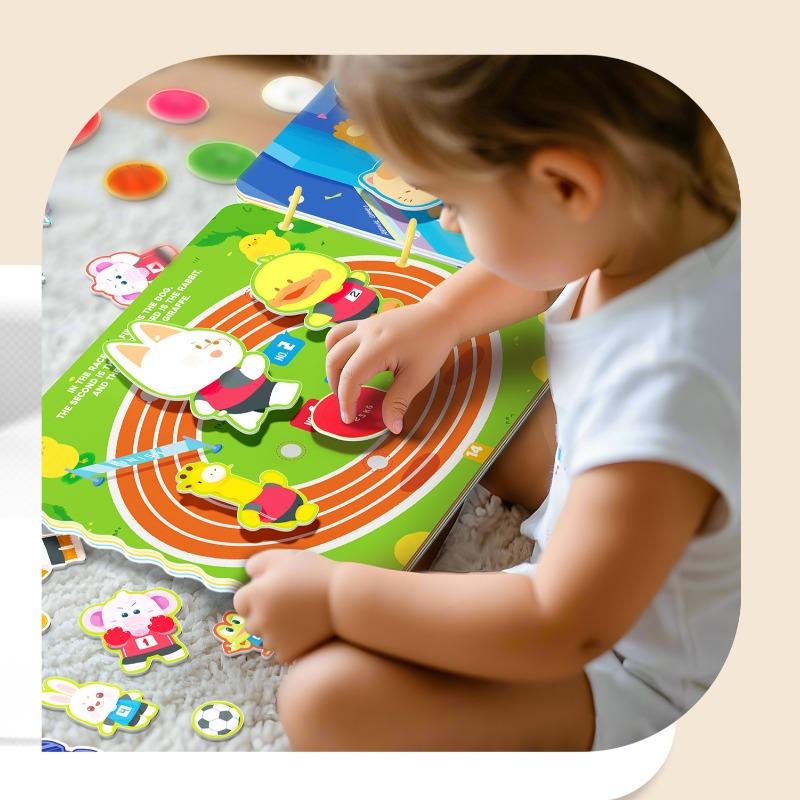 Children Knowledge Safety awareness Sticker Book Red