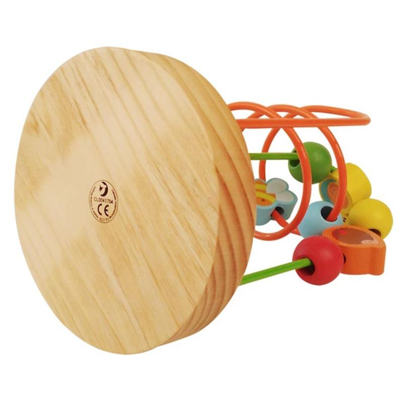 كلاسيك وورلد - لعبة متاهة الخرز الخشبية بتصميم الحديقة