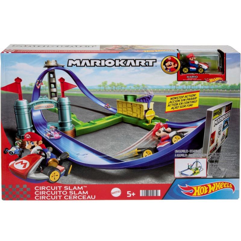 Hot Wheels Mario Kart Circuit Slam Track Set