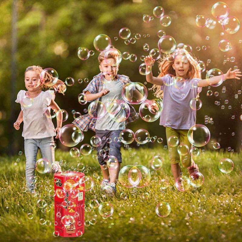 Bubble Machine Atmosphere With Light And Music