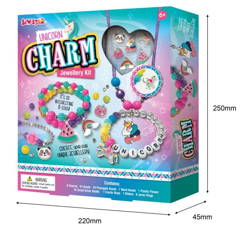 Sew Star Jewellry Kit - Unicorn Charm