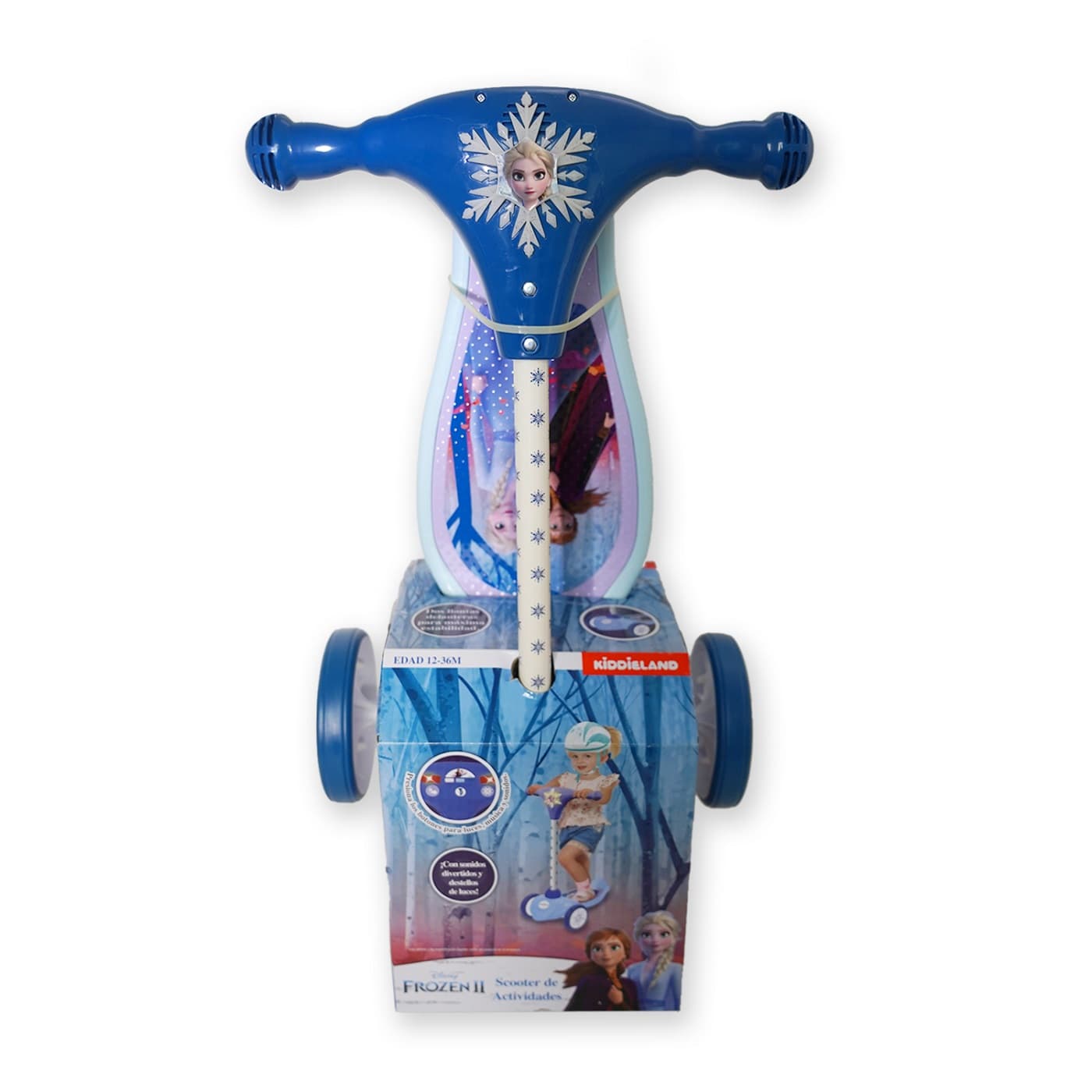 Kiddieland Disney Frozen 2 Activity Scooter With Lights And Music